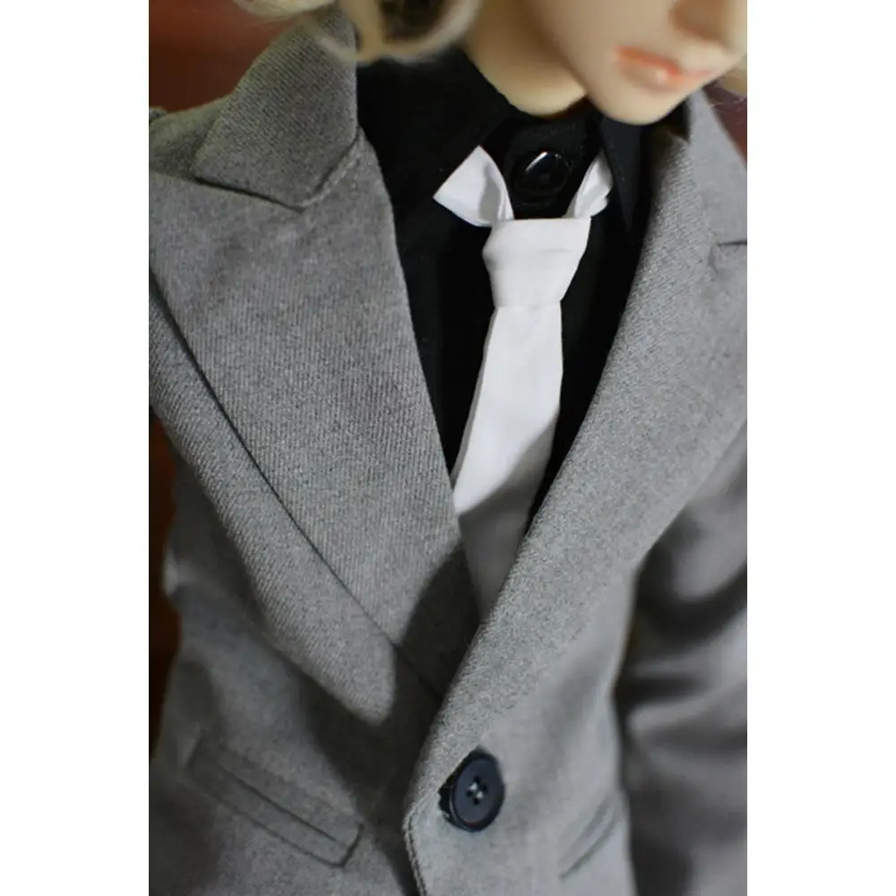 [wamami] White Black Red Necktie Tie 1/3 1/4 SD17 Male BJD Dolls Dollfie Outfits