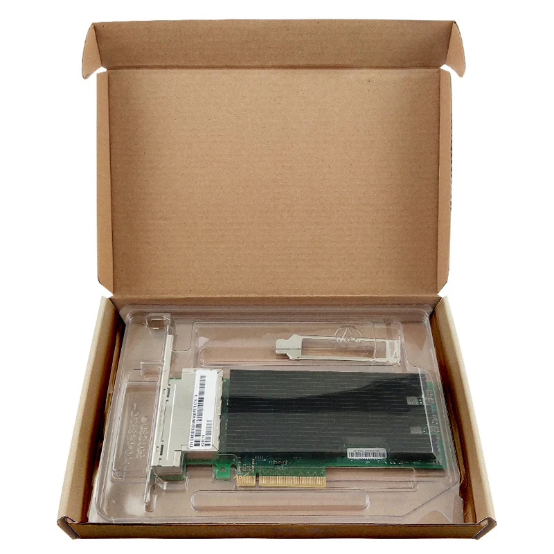 X710-T4 10/1GbE Network Card Intel XL710-BM1 Chipset 4 Port RJ45 Connector 10Gbase-T PCIe3.0 x8 NIC Low Profile & Full Height