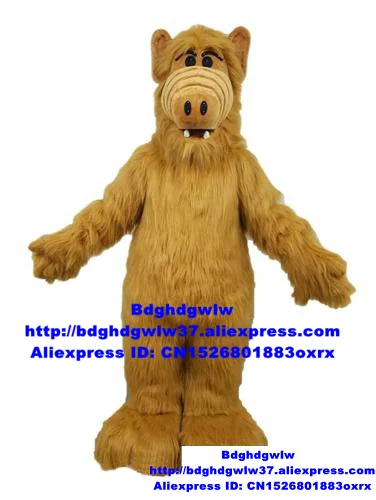 Monster ALF Mascot Costume Adult Cartoon Character Outfit Suit Brand Planning High Quality zx173 Free Shipping