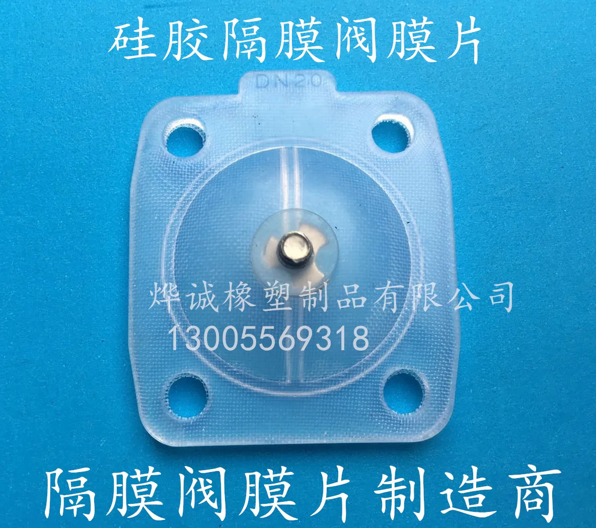 Medical Transparent Diaphragm Valve Diaphragm Silicone Diaphragm DN15 DN20 DN25 DN32 DN40 Diaphragm