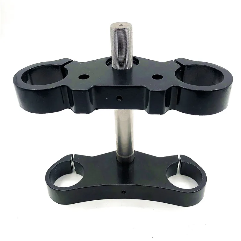 

Aluminum Motorcycle 22mm 7/8" Handlebar Riser Mount Bars 45MM inverted shock absorber direction device upper and lower plate