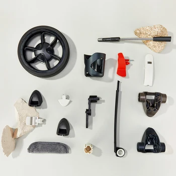 Applicabile al passeggino douxbebe inbb dsland stokk accessori generali portabicchieri per pneumatici anteriore e posteriore bracciolo per bambini pedale