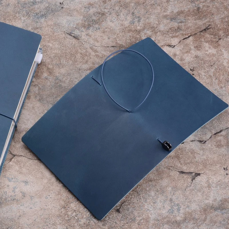 Fromthenon 100% Genuine Leather Notebook Planner Handmade Traveler Journal Passport Agenda Sketchbook Diary Stationery