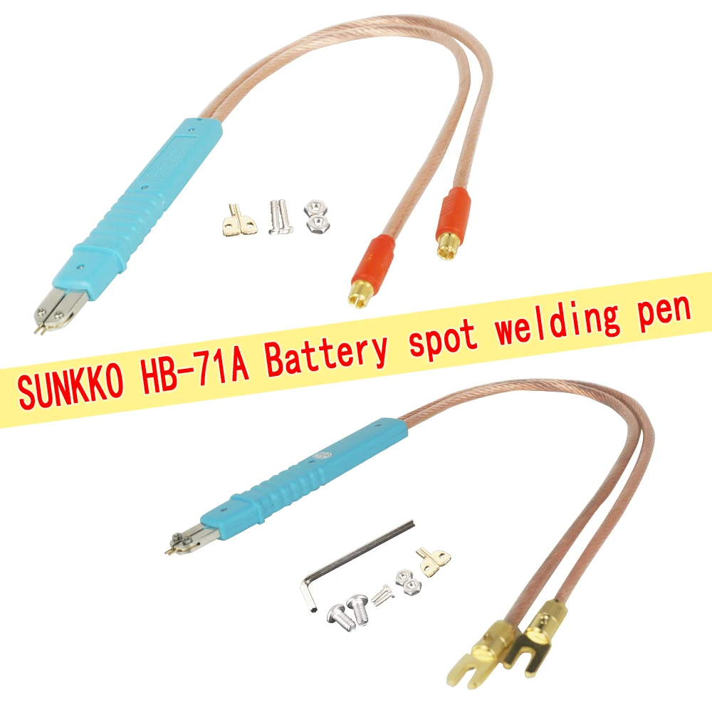 SUNKKO HB-71A Battery spot welding pen-use for polymer battery welding for 709A/709AD/709AD+/737G+ spot welder welding pen