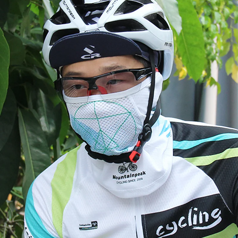 Sunscreen bike riding hiking trend creative summer outdoor sports face mask scarf headscarf warm neck sleeve mouth cover mask