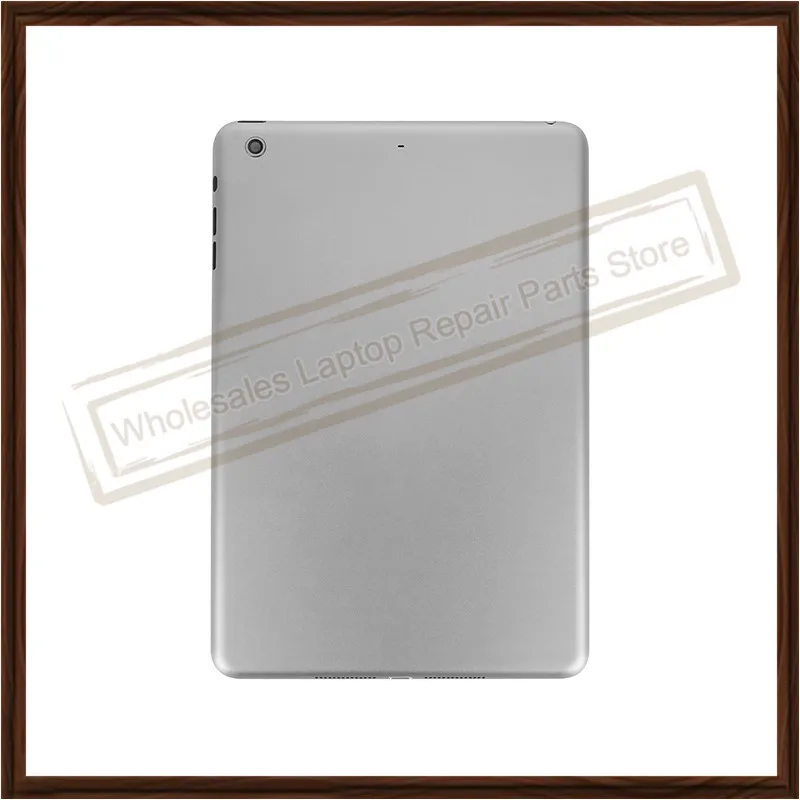 New Back Cover Battery Housing Door Case For iPad Mini 1 A1432 A1455 A1454 Grey Silver Battery Cover Replacement