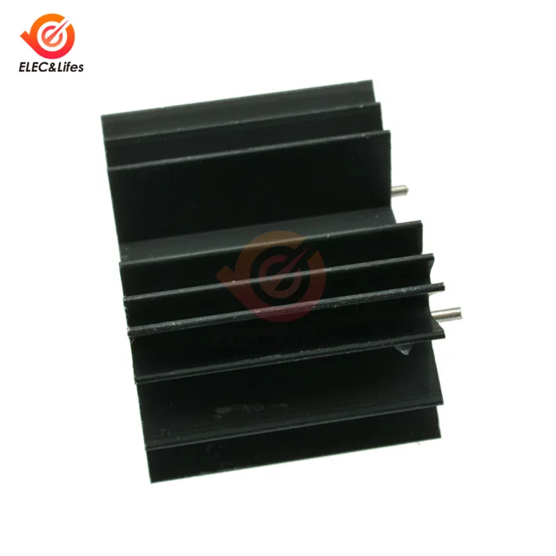 5Pcs 35x42x25.4mm IC Chip Aluminum Heat Sink Cooling Fin For Power Supply Module Motor Mosfet Transistors