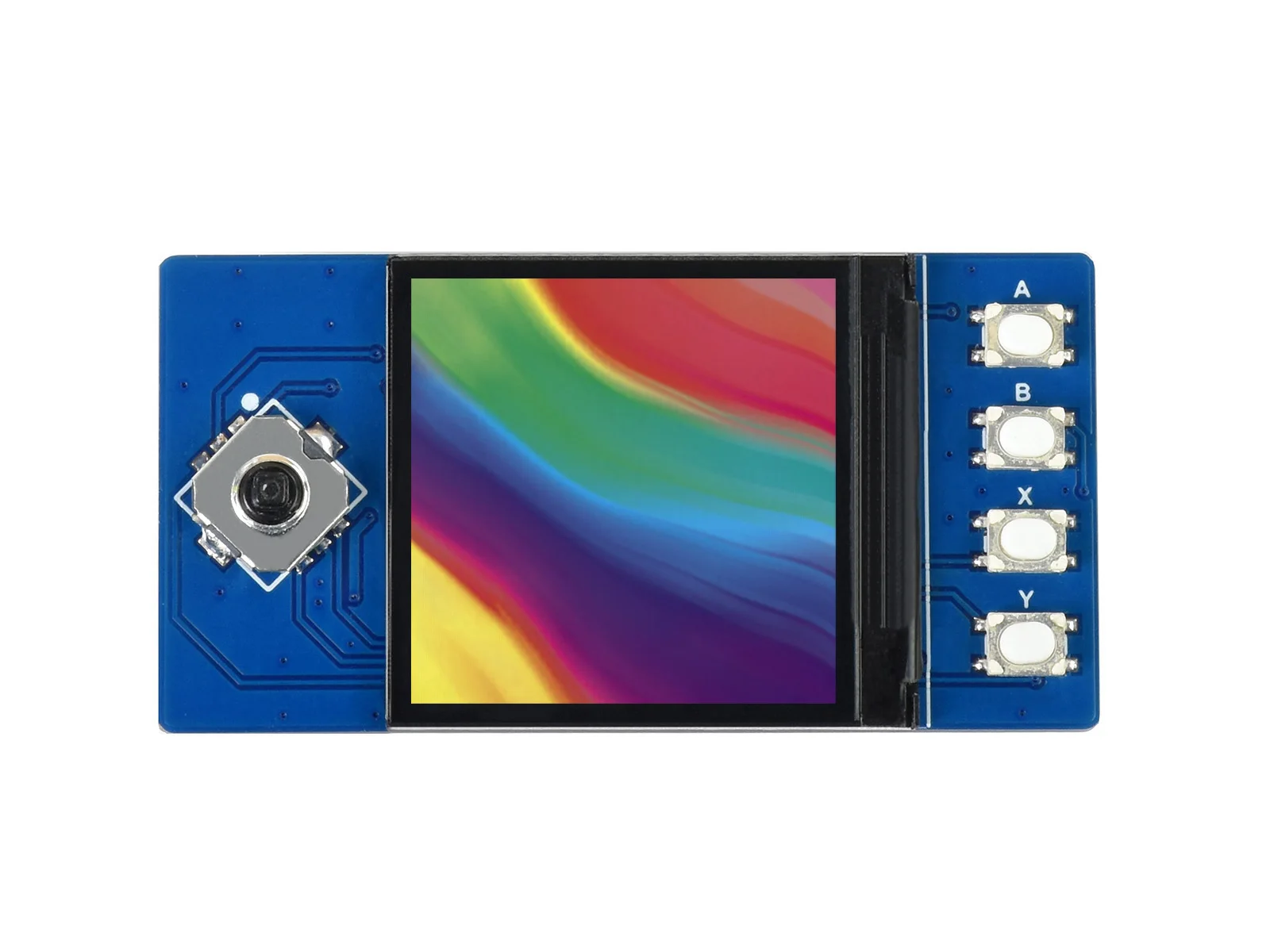 1.3inch LCD Display Module For Raspberry Pi Pico, 65K RGB Colors, 240×240 Pixels, SPI Interface, Embedded ST7789 Driver