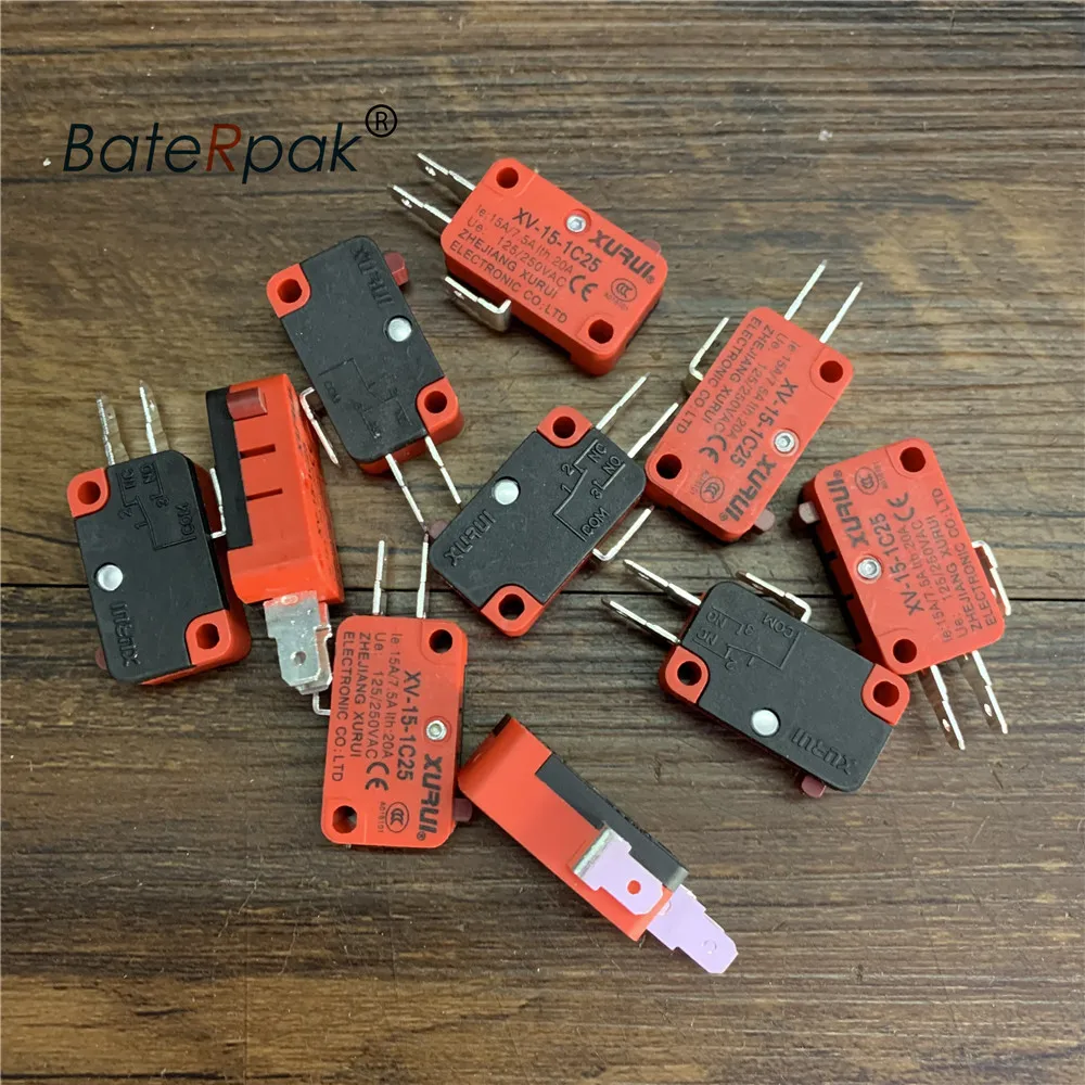LS-1/2/3 MicroSwitch شبه التلقائي آلة الربط أجزاء ، BateRpak تجميع آلة التبديل زر أجزاء ، 1 قطعة السعر