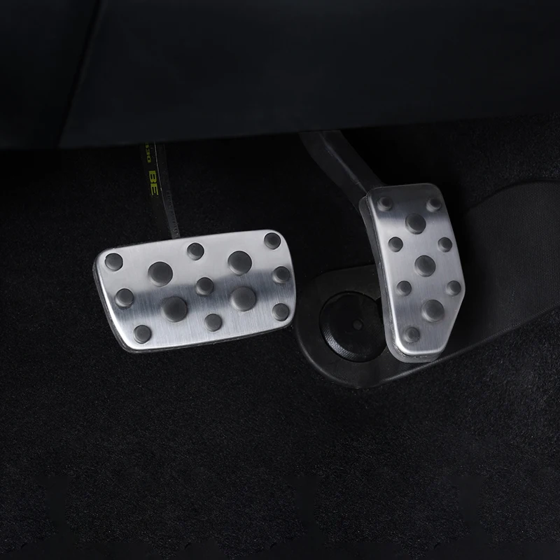 

For Subaru XV 2018-2021 Forester 2019-2022 Stainless Car Accelerator Footrest Pedal Clutch Brake Pedals Cover Case Accessories