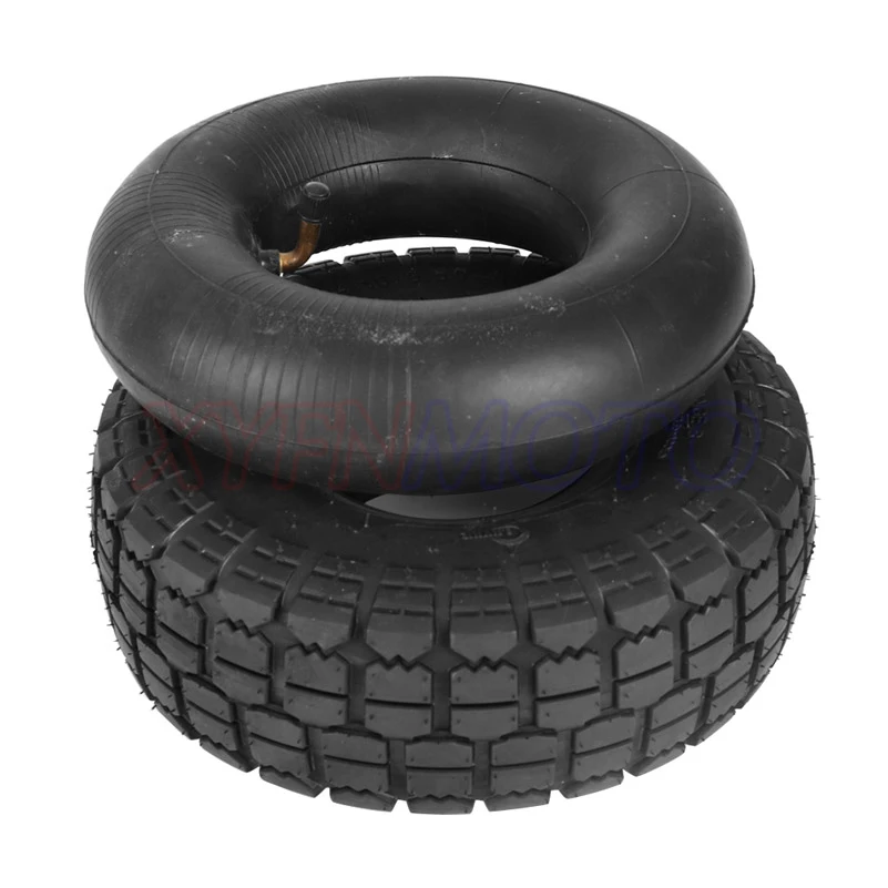 4.10/3.50-4 Inner Outer Tyre 410/350-4 Pneumatic Wheel Tire for Electric Scooter, Trolley Accessories