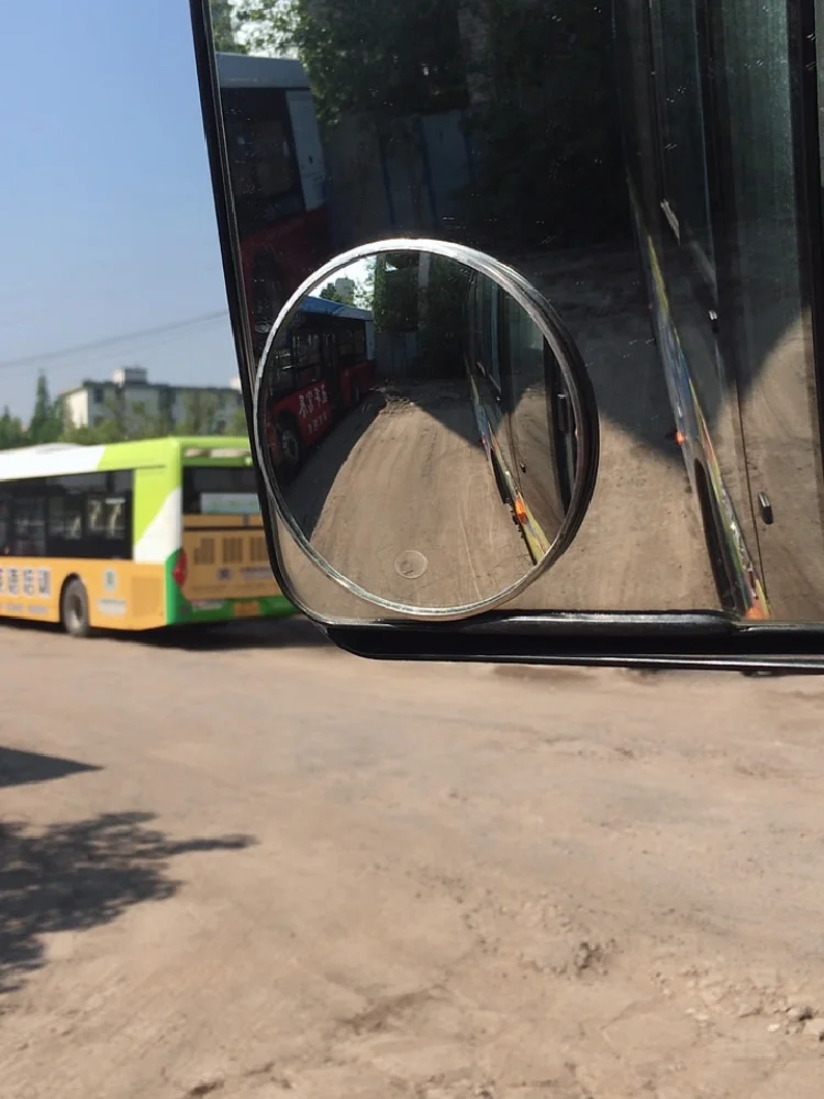 Wholesale 2pcs/set bus big truck bus microbiotic engineering car blind spot mirror wide angle rear view mirror wide angle mirror