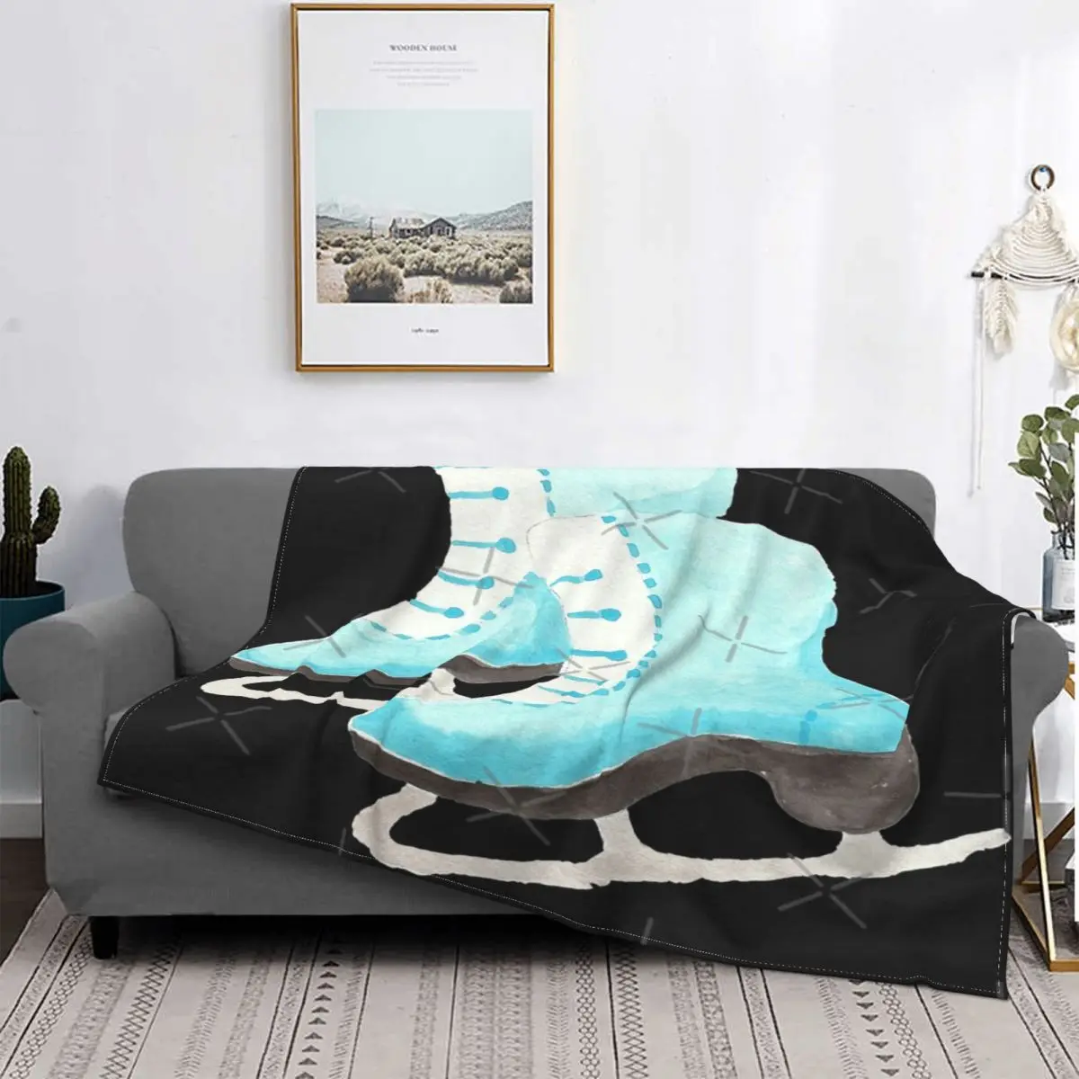 

Manta de patin Born To Ice для детей, colcha de cama, alfombra a cuadros, toalla de playa, cubierta Heat Mica