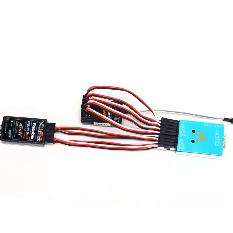 Aircraft model trainer Wireless Trainer  Dual Redundant Receiver Backup System for RC Car Airplane Fixed-wing RCD3022