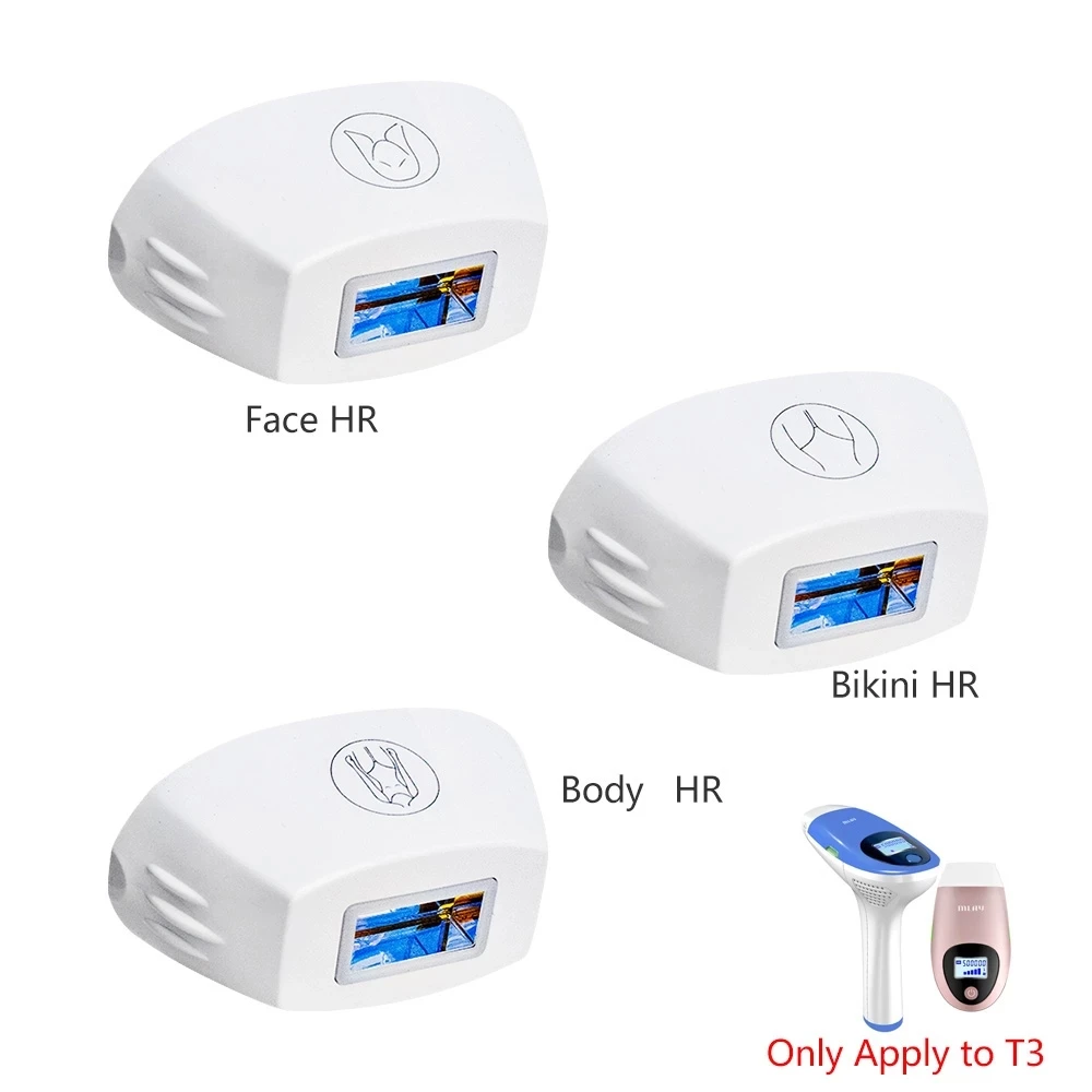 Mlay T3 حامل مصباح جهاز إزالة آلة إزالة الشعر بالليزر IPL. Face 、 Body 、 حامل مصباح بيكيني 500000 ومضات ، وحرية الملاحة