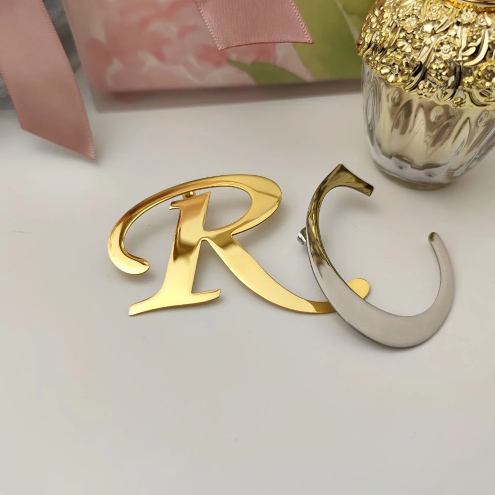 Pendientes personalizados con letras e iniciales para mujer y niña, joyería con nombre, color dorado, regalo