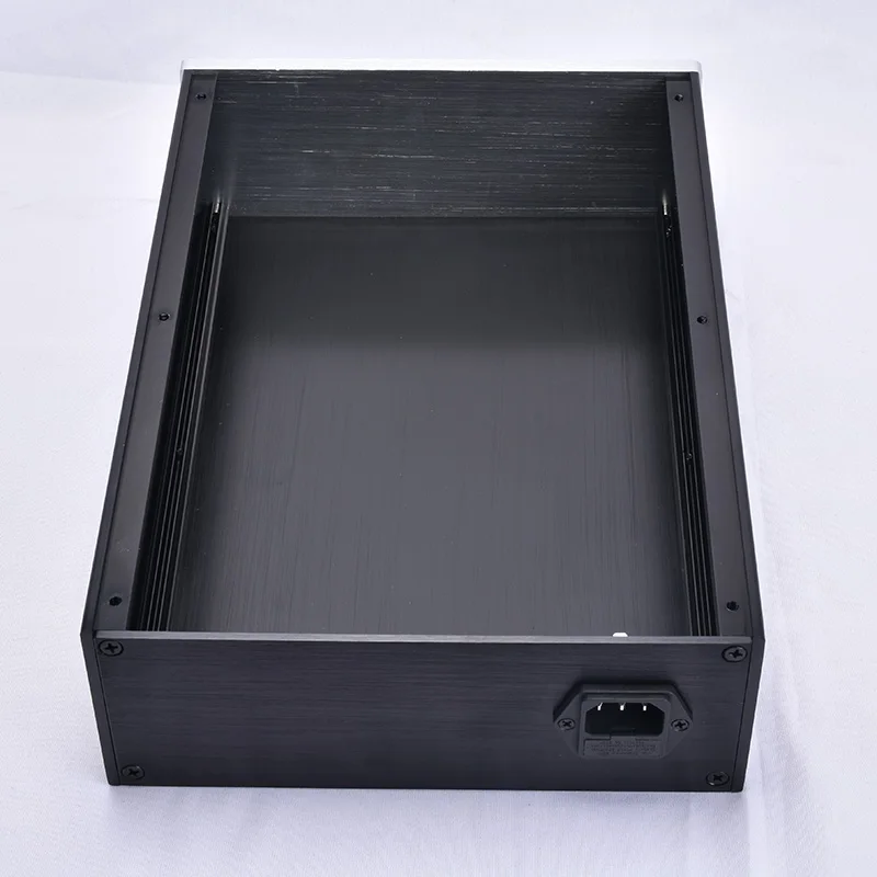 KYYSLB 215*80*308MM JC2208 All Aluminum Amplifier Chassis Shell Enclosure DIY Box Preamp Decoding Amplificador Case