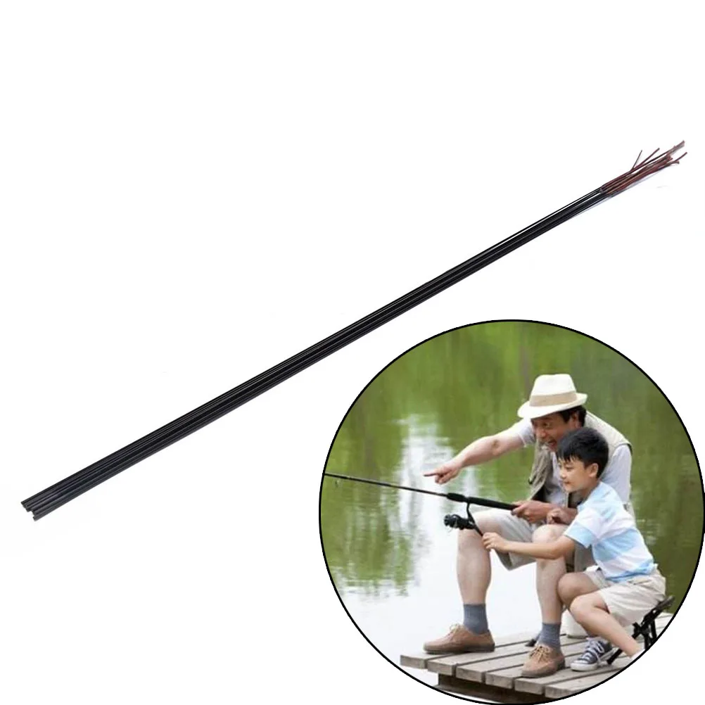 1Pcs Fishing Rod Tips Spare Tip Taiwan Fishing Rod Tip Solid And Hollow Carbon Rod Accessories  45 Cm