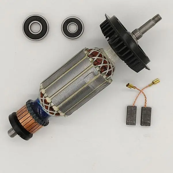 

Якорный ротор переменного тока 220 В/240 в, замена для BOSCH GWS6 GWS 6 GWS 6-100 GWS6-100 GWS 6-115 GWS6-115, запчасти для угловой шлифовальной машины переменного тока