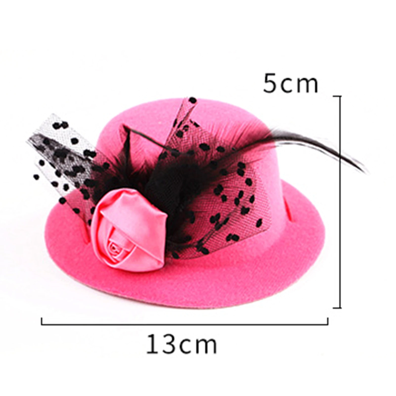 Dog Cat Puppy hat Headband Hat Headwear Pet Hat Fashion Decoration Top Hats Gentleman Fedora Dog Kitten Cap for Christmas Party