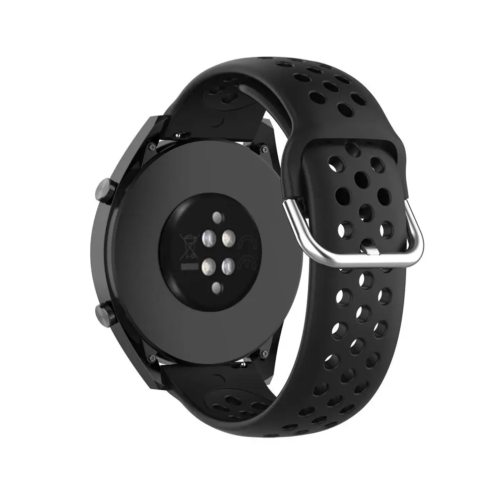 Fifata 20 22 Mm Mềm Dây Đeo Đồng Hồ Silicone Cho Đồng Hồ Huawei Watch GT/GT 2/Xiaomi Amazfit GTR/GTS/Bip Đồng Hồ Thông Minh Dây Đeo Thay Thế