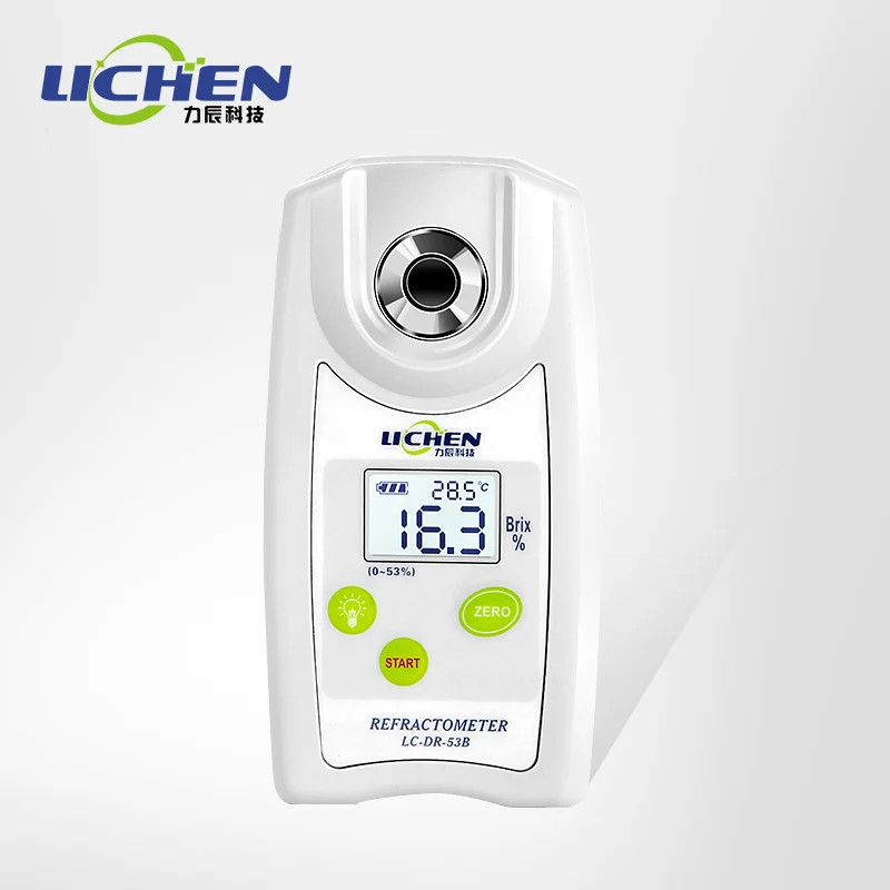 LC-DR-53B waterproof automatic shutdown precision result digital display metric brix meter refractometer