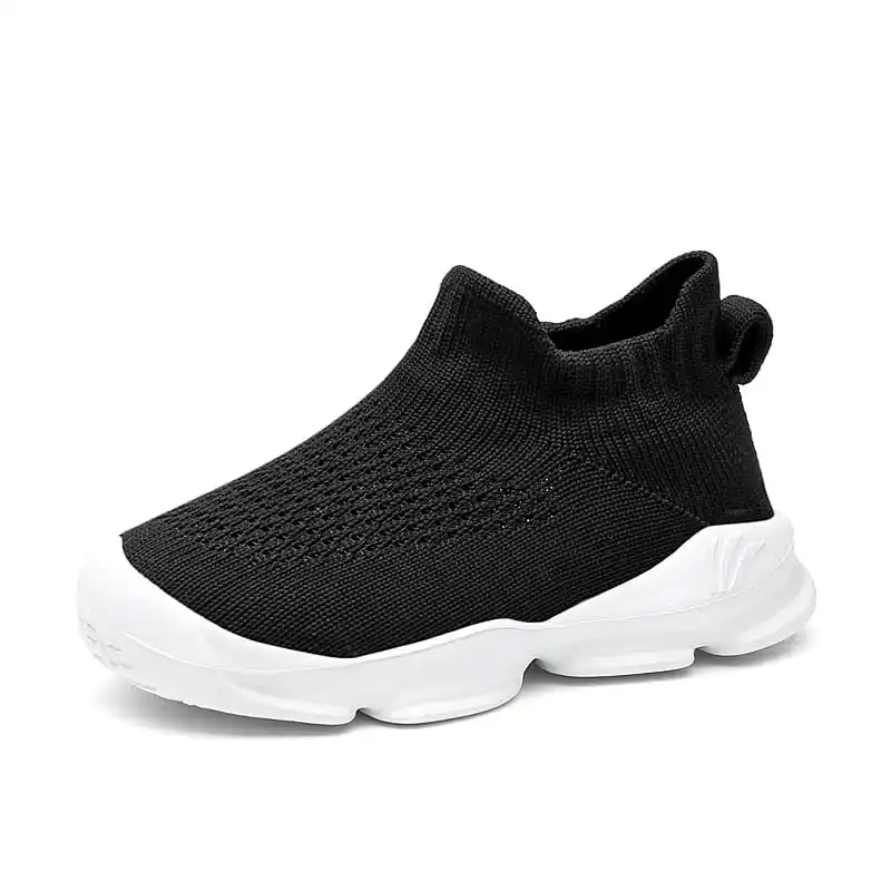 MWY Fashion Children Shoes Flying Knit Socks Shoes Boy Sport Sneakers Chaussures Lightweight Breathable Casual Shoes Girls