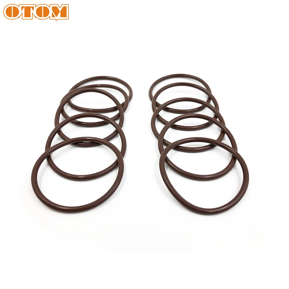 OTOM Knalpot Motor Manifold Gasket Segel O-ring untuk YAMAHA YZ250 Dua-stroke 250cc Suku Cadang Mesin Muffler Konektor Cincin Tertutup