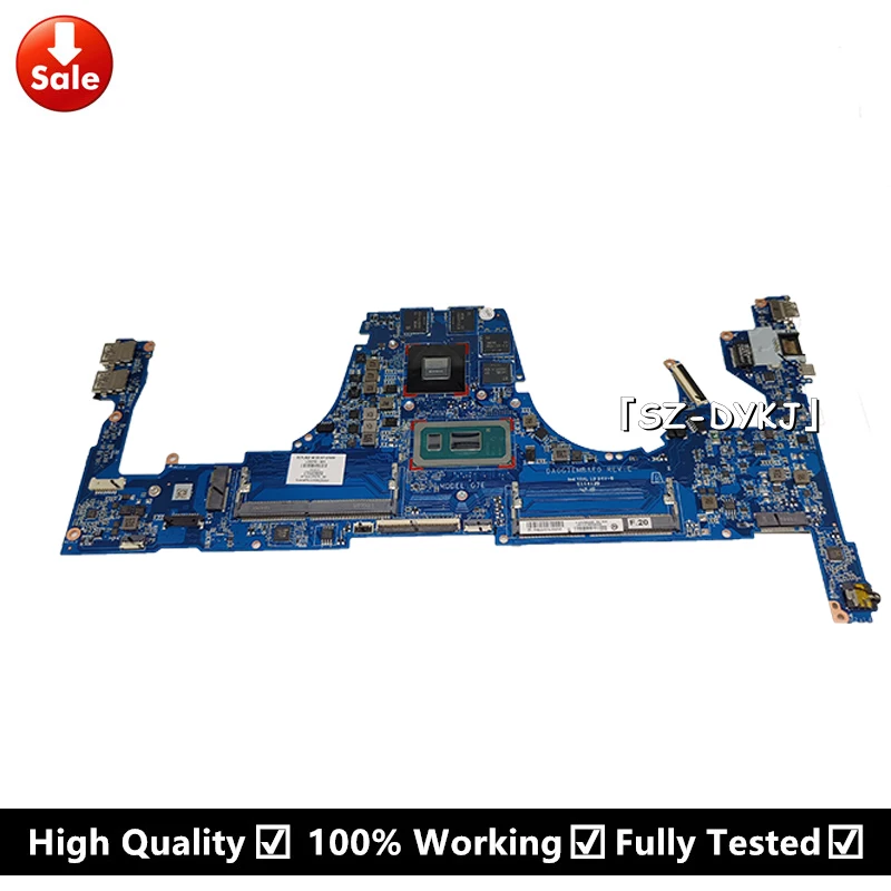 For HP Pavilion 15T-CS 15-CS Laptop Motherboard DA0G7EMBAE0 l44879-001 Mainboard with SREJQ I5-8265U