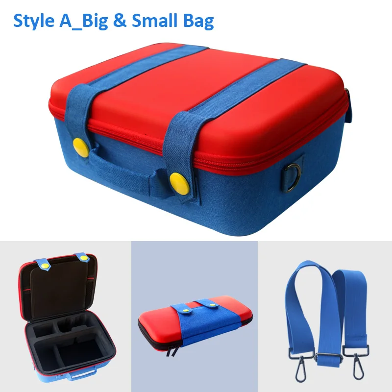 New Nintend Switch Storage Bag Mari Style Protective Carrying Case for Nintendo Switch OLED Game Accessories Gamer Gift