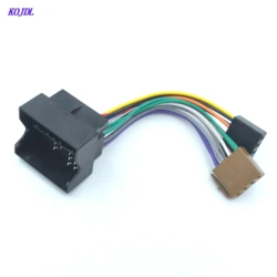 Adaptador de arnés de cableado de Radio Estéreo ISO para coche, conector de Cable ISO para Volkswagen, Golf, Passat, Bora, Fox, Tiguan, Skoda, Audi