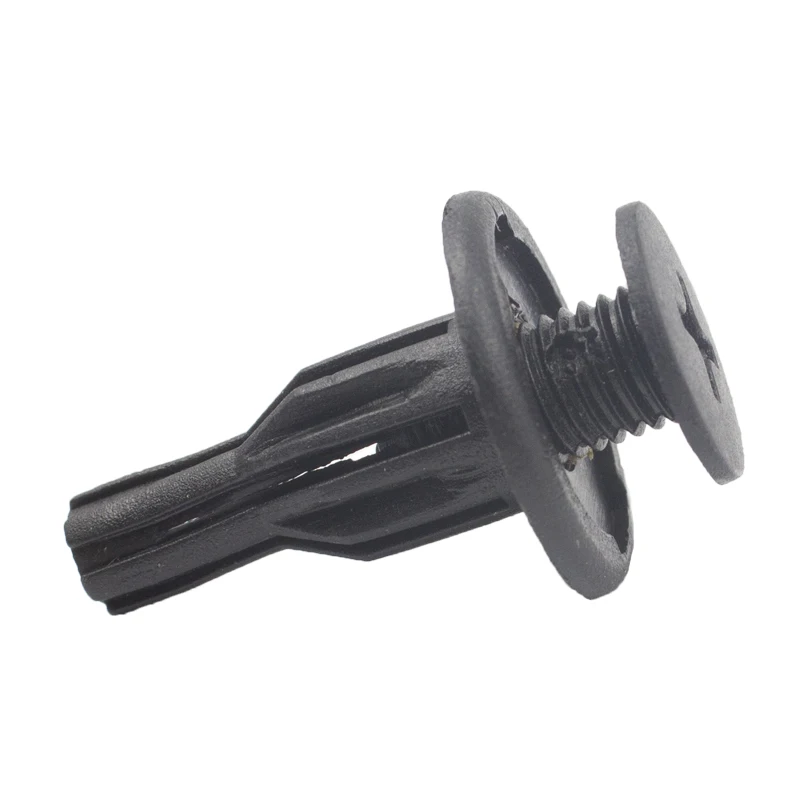 30Pcs 8mm 10mm Clips Plastic Rivets Fasteners Screw Car Bumper Fender Black Rivet Car Fastener Clips for Toyota