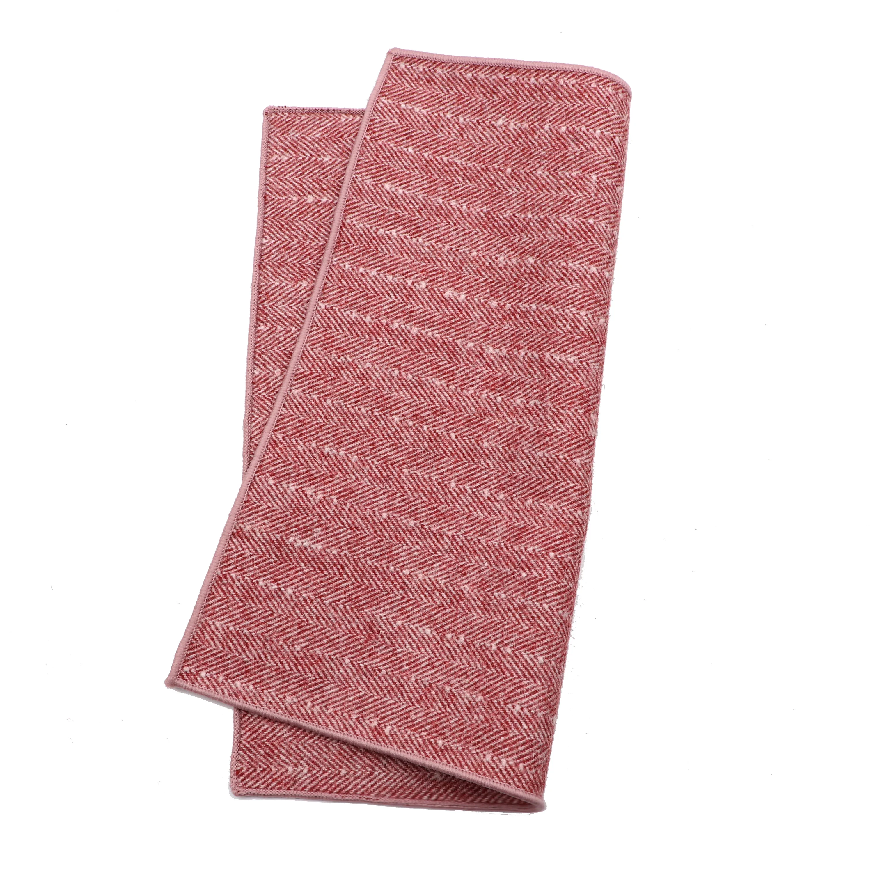 Men's High Quality Wool Cotton Handkerchief Pocket Square