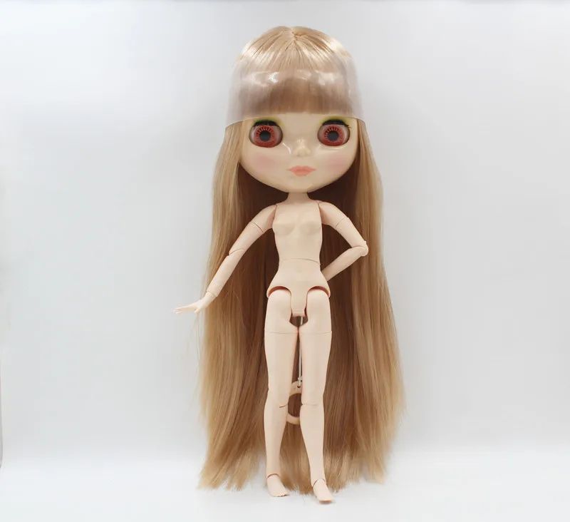 Poupée blythe nue avec de beaux cheveux, 4 couleurs, jouet mignon, bricolage, cadeau d'anniversaire pour fille, livraison gratuite, grosse réduction, RBL-855J