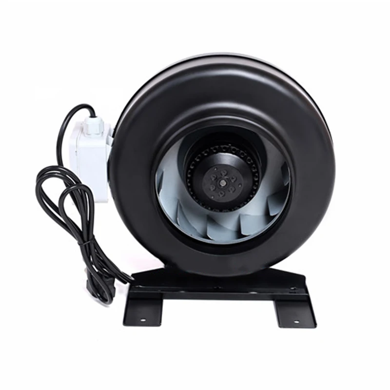 YFZ2E-200/250/315 Household Circular Duct Centrifugal Powerful Suction Blower Multifunctional Metal Casing Fan