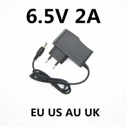 6.5 V 2A 2000MA zastosowanie 6.5 V 1.5A 1500ma uniwersalny AC DC Adapter do zasilacza ściennego ładowarka 6.5 V wolt dodatni wewnątrz