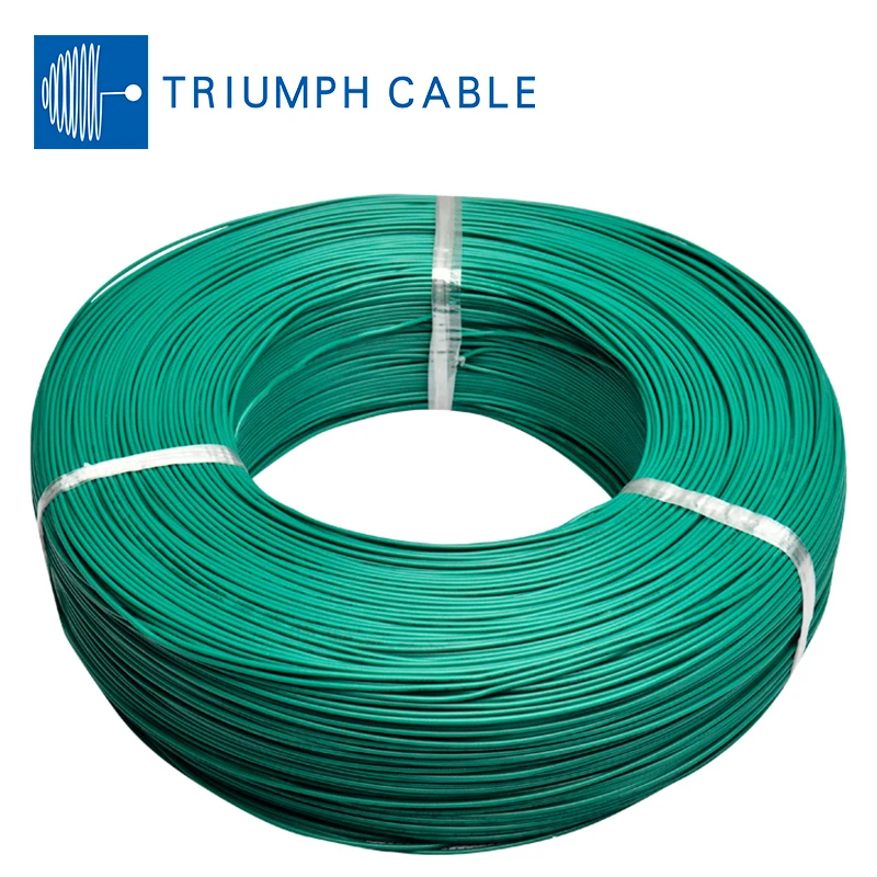 Triumph cable XLPE jacket 3386 150 degree 30awg  26awg  24awg 22 awg electrical wire cable with machine