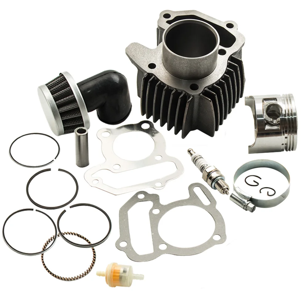 Cylinder Piston Gasket Top End Kit For Yamaha BADGER Raptor MOTO-4 GRIZZLY 80