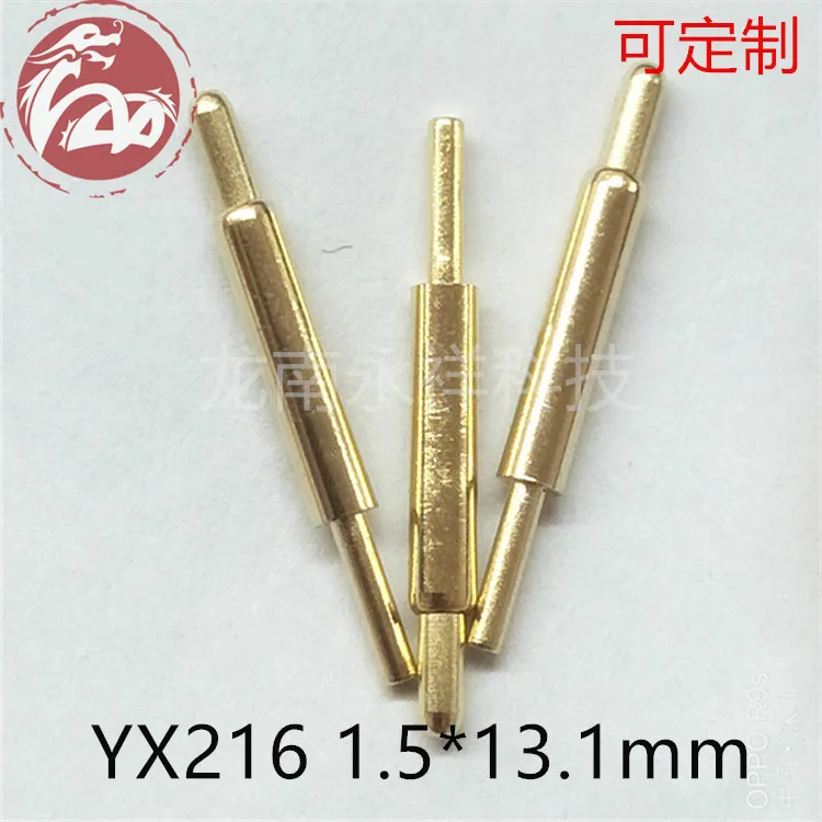 

Pcb Board Contact Probe Pogopin Spring Pin Battery Charging Thimble Gold-plated Conductive Copper Pin Can Be Customized