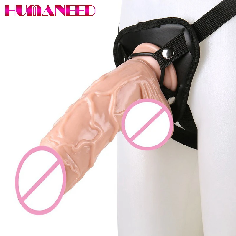 

26*7cm Realistic Wearable Dildo Soft Huge Penis With Suction Cup Horse Dick Giant Anal Toy Plus Thick Dildos for Women Lesbian