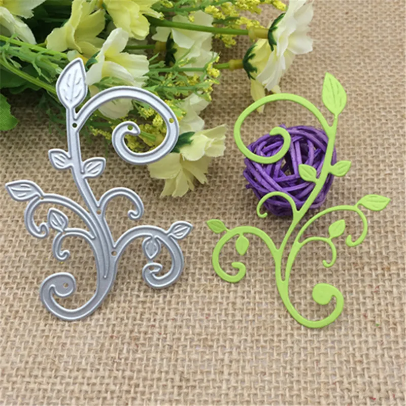 Leaves Metal Cutting Dies Stencils Scrapbooking Decorative Embossing Folder Carbon Steel Paper Card DIY Die Cuts