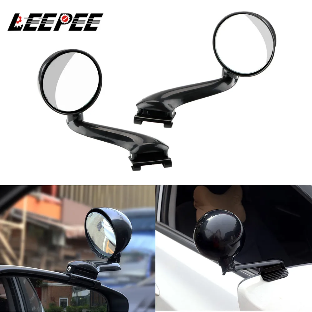 Auxiliary Rearview Clear View 360 Rotation Lens Car Rear View Mirrors Extender For Truck Vehicle Side Blindspot Blind Spot