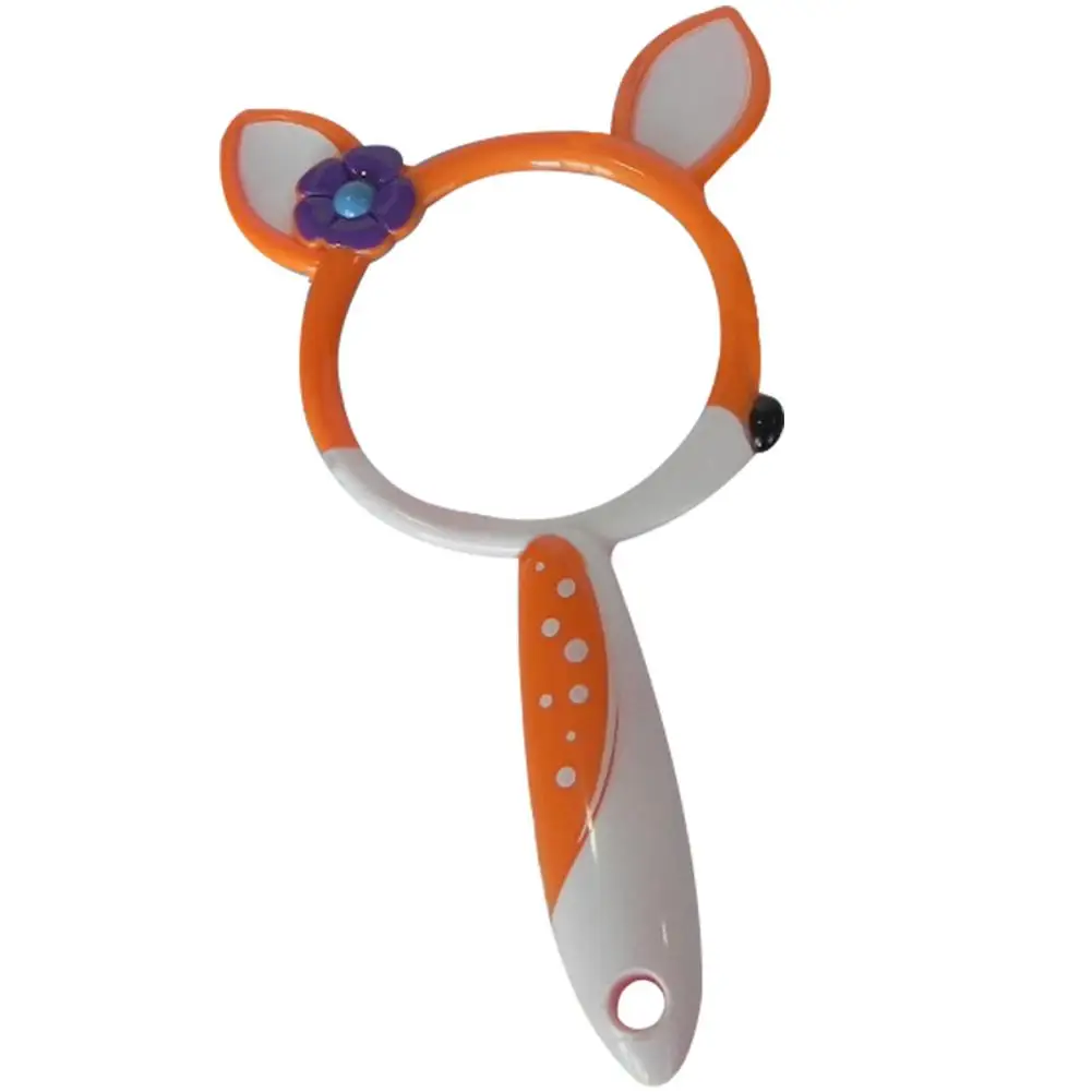 Cartoon animal Shape Magnifying Glass Outdoor Exploration Learning Kids Children Educational Toys Magnifier Ladybug Butterfly