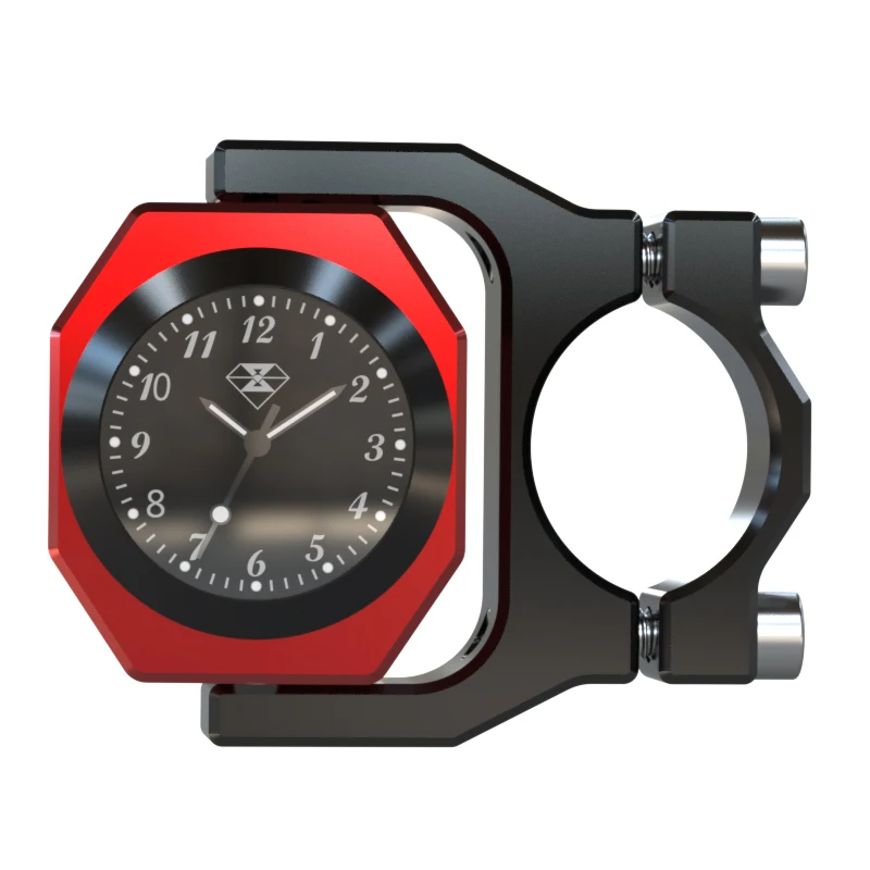 Motorcycle accessories thermometer motocross essories modified luminous electronic clock and thermometer Combo creative tools