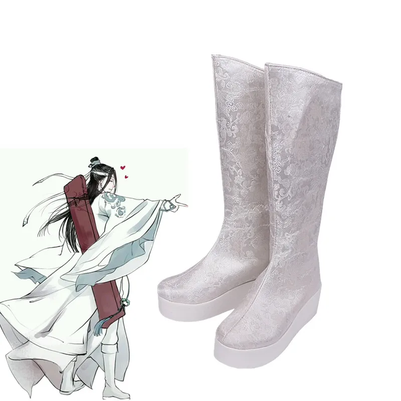 Anime MO DAO ZU SHI Wei Wuxian Schuhe Lan Wangji Stiefel Jiang Cheng Cosplay Schuhe Halloween Kostüme für Unisex Jungen mädchen Schuhe