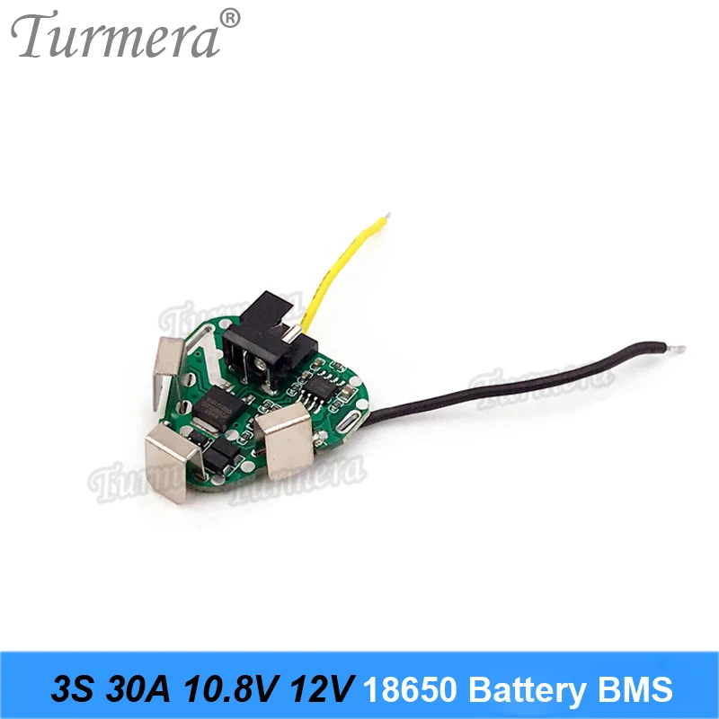 Чехол для шуруповерта Turmera 3S, 10,8 В, 12 В, С кронштейнами 18650, 30 А