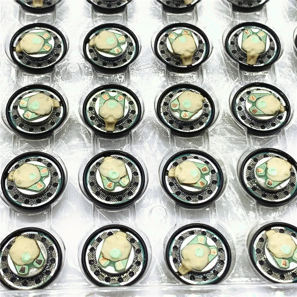 14.8 مللي متر وحدة اللغة pk1 150ohms لفافة تغليف شفافة صوتي وحدة 20 قطعة