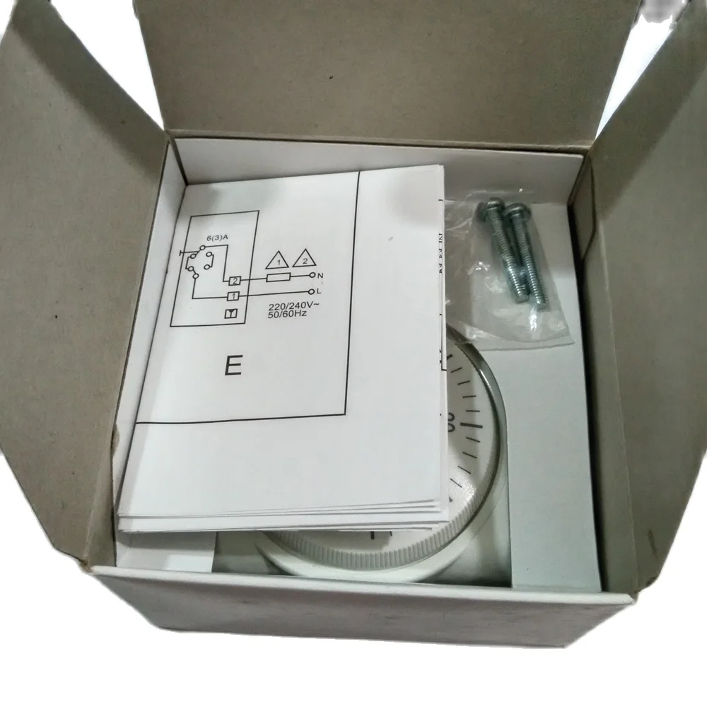 Meccanico 6A 220 V Termostato Regolatore di Temperatura Termoregolatore