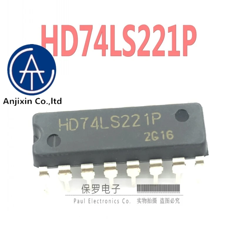 

10pcs 100% orginal new multivibrator monostable HD74LS221P 74LS221 DIP-16 in stock