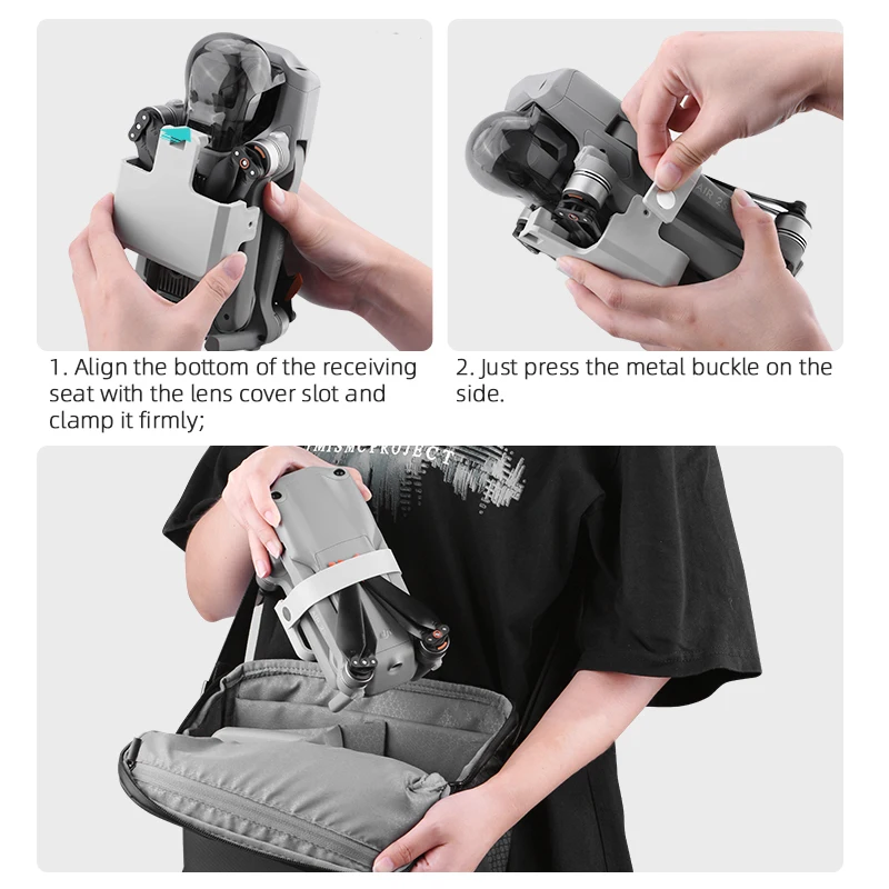 Para dji mavic ar 2/2s hélice titular lâmina estabilizador adereços montagem fixa protetor cinto zangão acessórios